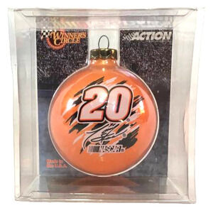 Tony Stewart #20 Winners Circle NASCAR Ornament Sealed Vintage NIP